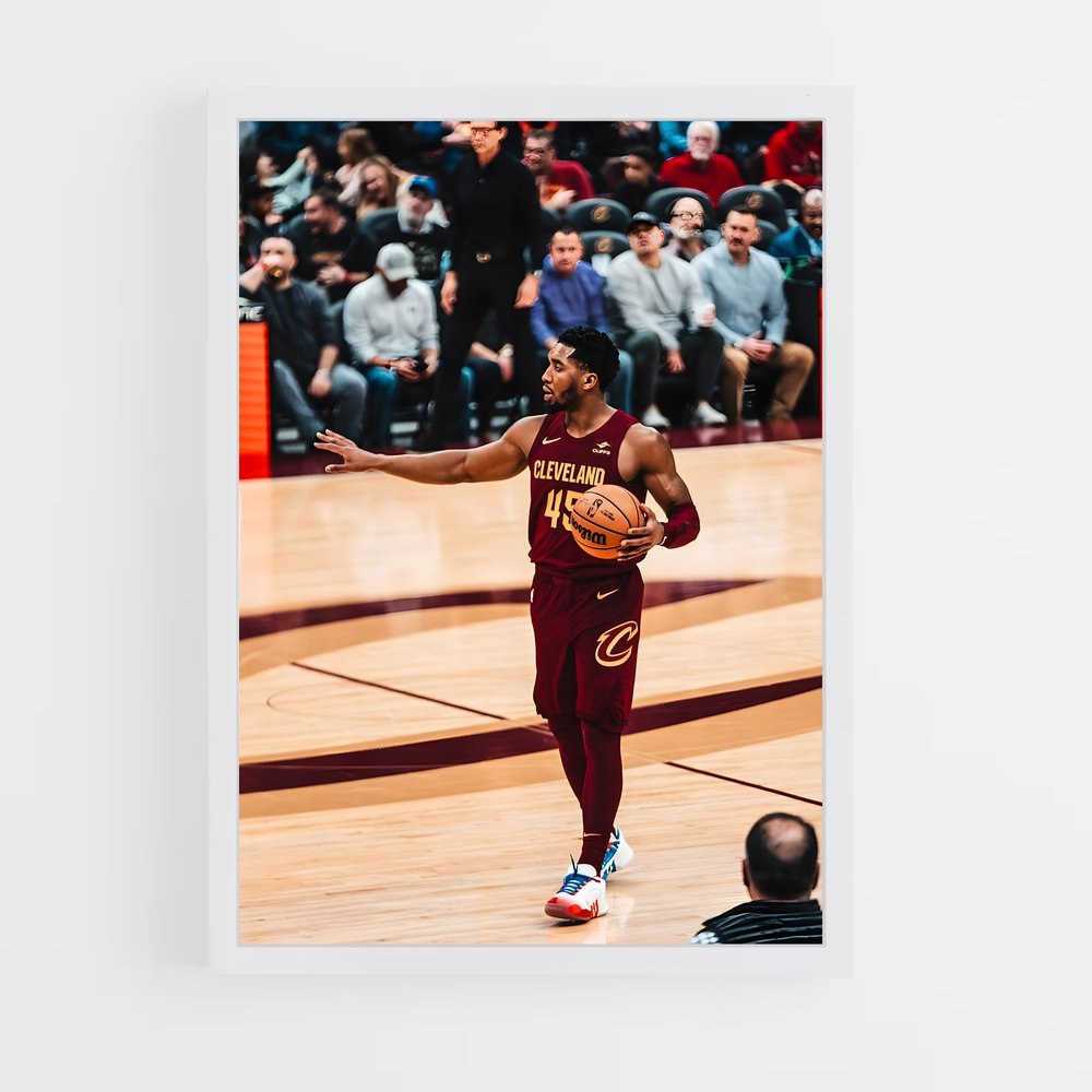 Poster Les Cavaliers de Cleveland – affiche Basketball (vue 3)